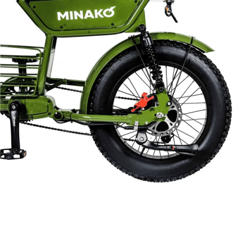 Електровелосипед Minako Bike 750W 48V 18.2Ah 20" - Зображення 3