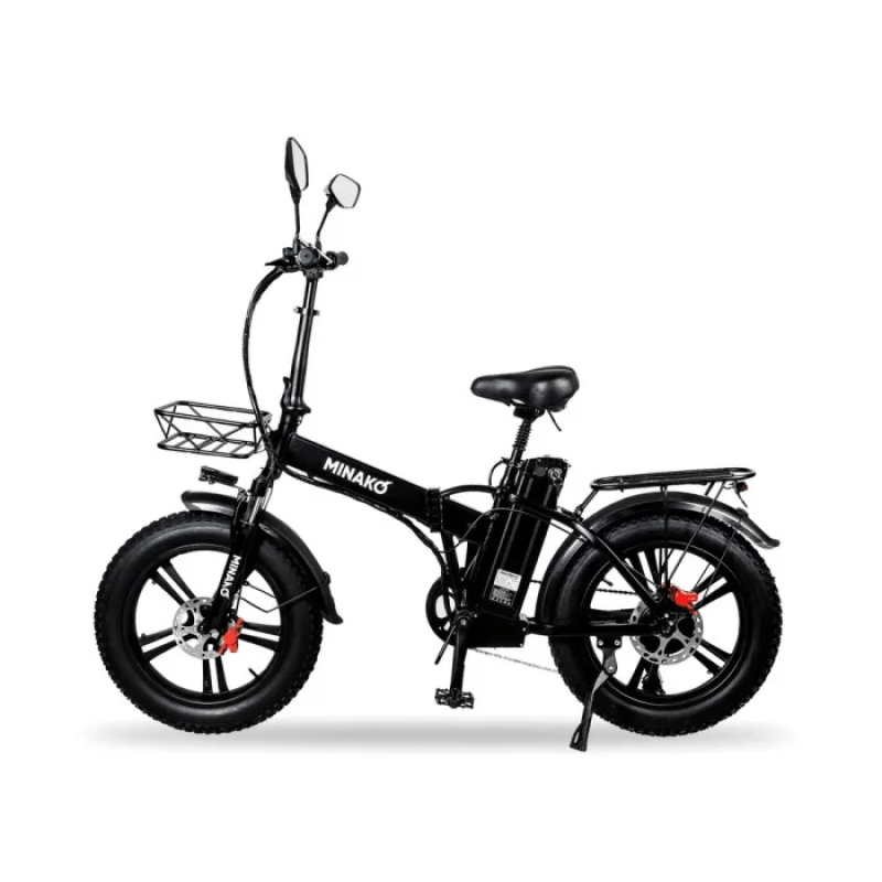 Електрофетбайк Minako F10 500W 48V 13Ah 20" - Зображення 6