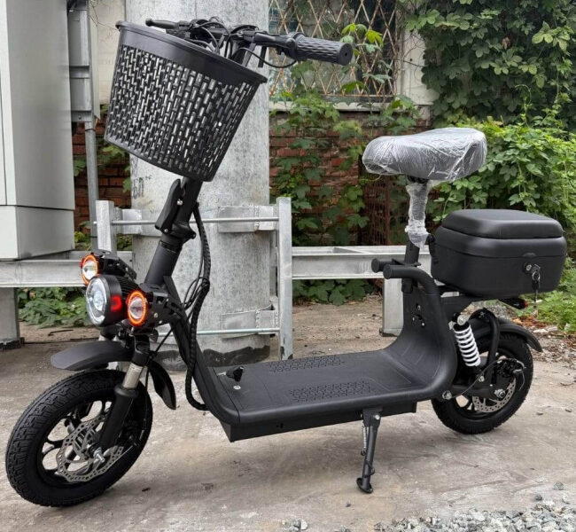 Електросамокат EVOBIKE Zen U12 800W 23Ah 48V з сидінням і корзиною