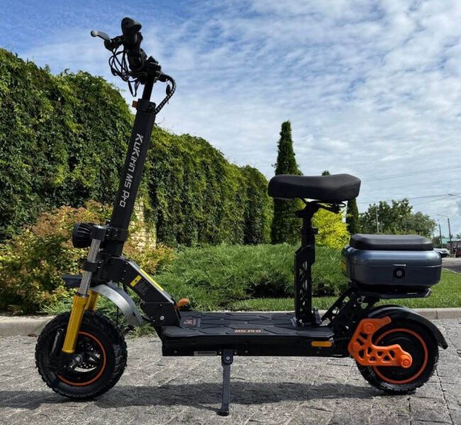 Електросамокат Kugoo M5 Pro Kirin 2000W 48V 26Ah з сидінням