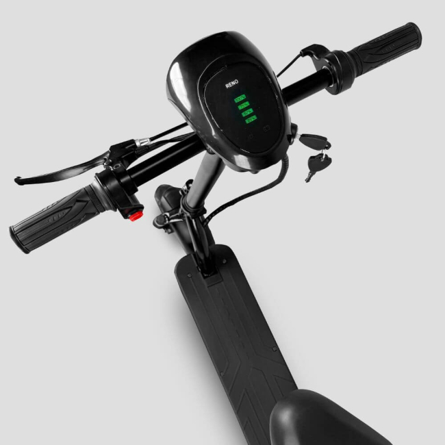 НОВИНКА 2025 РОКУ! Електросамокат EVOBIKE Reno S10 з сидінням і кошиком - Зображення 4