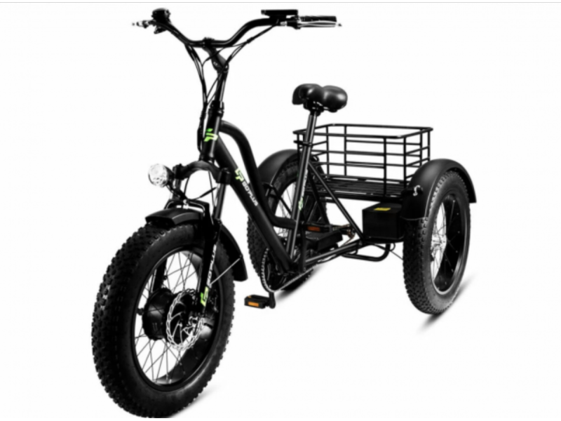 Електровелосипед триколісний Grizzly M5 700W 36V 15Ah 20"