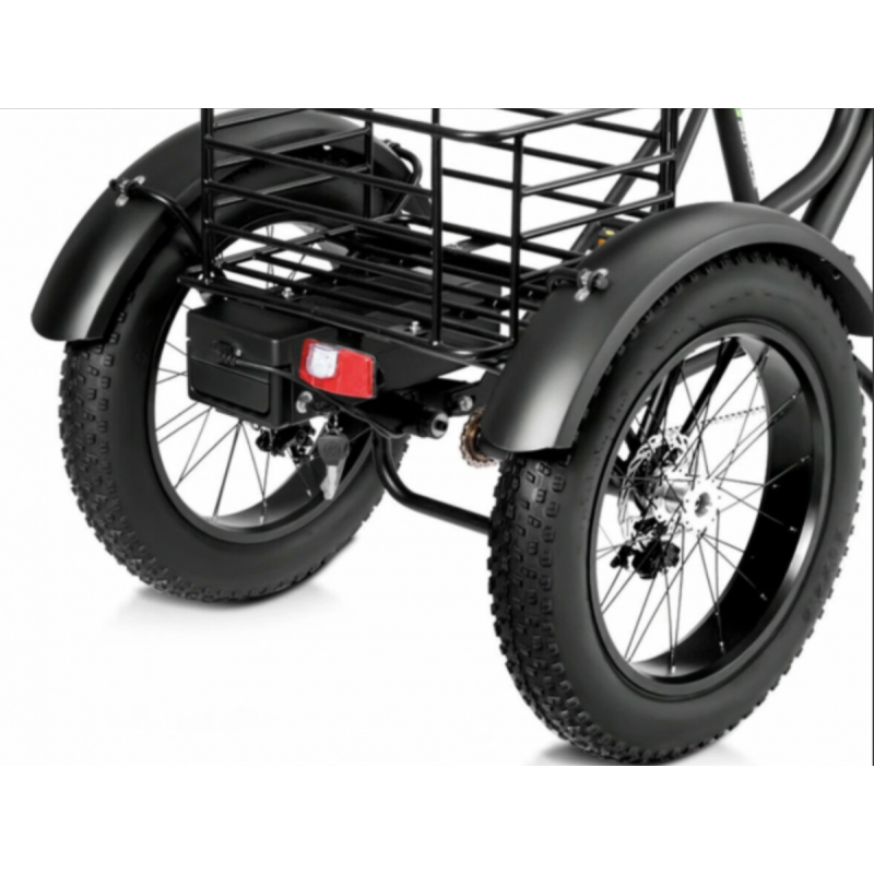 Електровелосипед триколісний Grizzly M5 700W 36V 15Ah 20" - Зображення 2