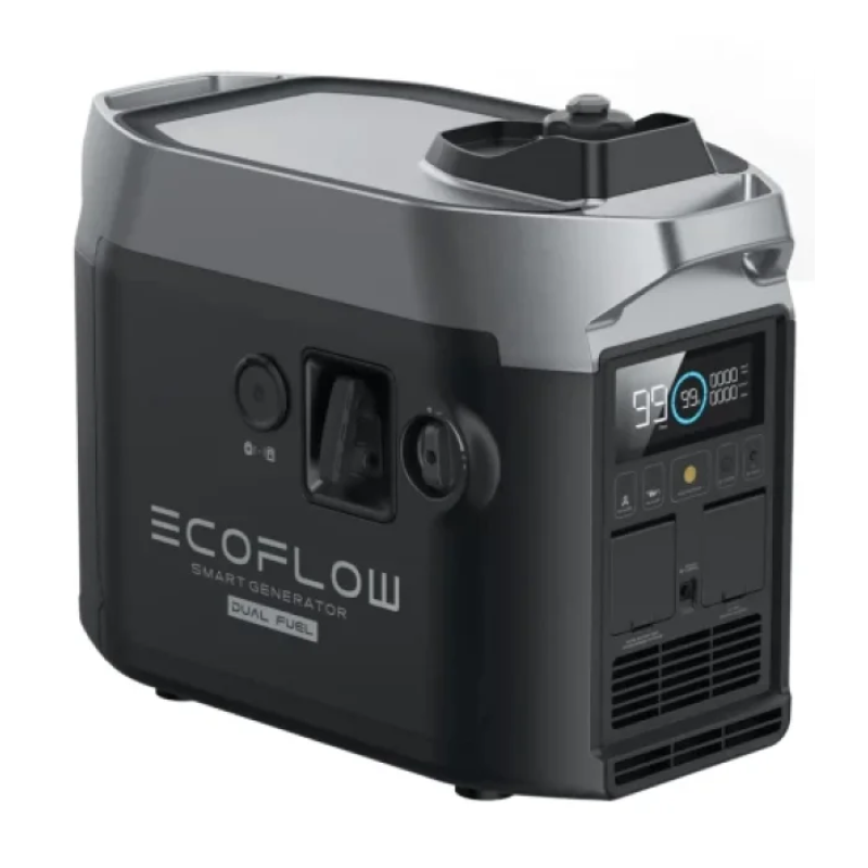 Бензиновий генератор EcoFlow Smart Generator Dual Fuel (GasEBDUAL-EU) - Зображення 2