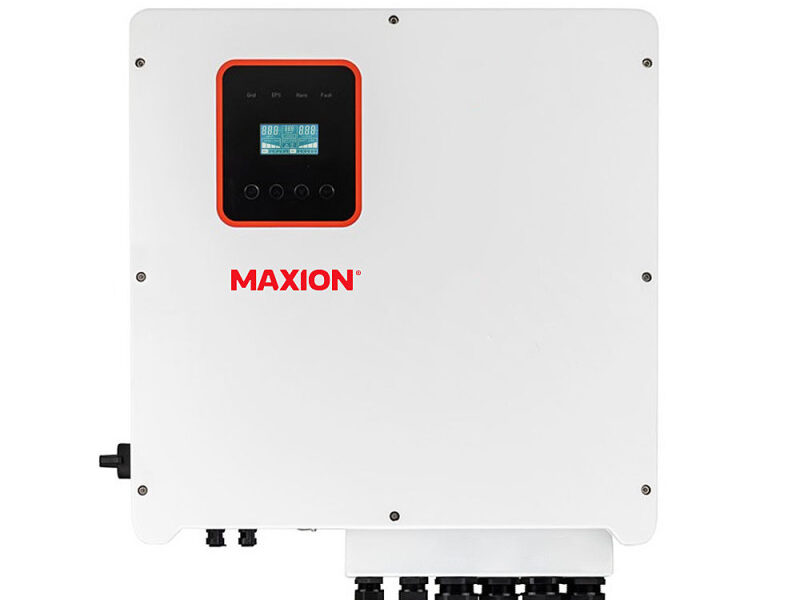 Гібридний інвертор 12 кВт (12000 Вт) MAXION MXIN-R12KH3 (125–600V) з чистою синусоідою